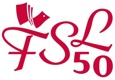 FSL50 logo red text
